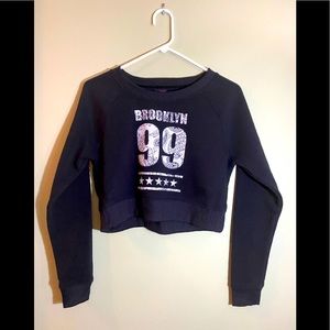 AAO SP Active Brooklyn 99 Cropped Sweatshirt Size Small
